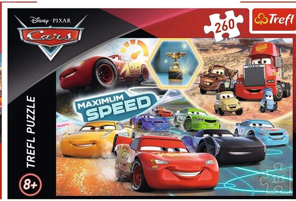 Trefl (13239) - "Cars" - 260 pezzi
