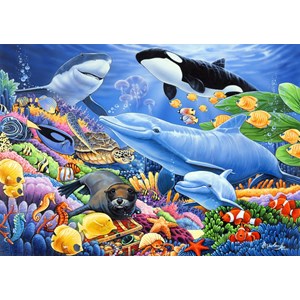 Bluebird Puzzle (70084) - Jenny Newland: "Sealife" - 500 pezzi
