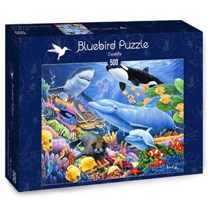 Bluebird Puzzle (70084) - Jenny Newland: "Sealife" - 500 pezzi