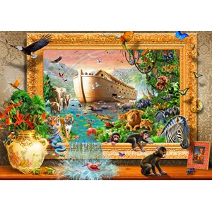 Bluebird Puzzle (70140) - Adrian Chesterman: "Noah's Ark Framed" - 1500 pezzi