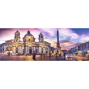 Trefl (29501) - "Piazza Navona, Rome" - 500 pezzi