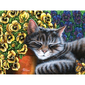 SunsOut (69920) - "Garden Nap" - 300 pezzi