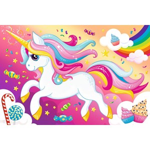 Trefl (16386) - "Unicorn" - 100 pezzi