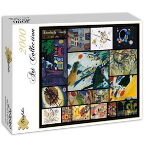 Grafika (00843) - Vassily Kandinsky: "Vassily Kandinsky, Collage" - 2000 pezzi