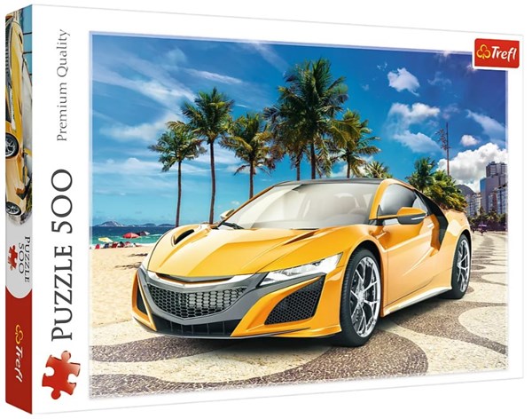 Trefl (37381) - "Summer Adventure Car" - 500 pezzi