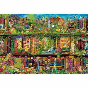 Trefl (26165) - "Fairy Bookcase" - 1500 pezzi