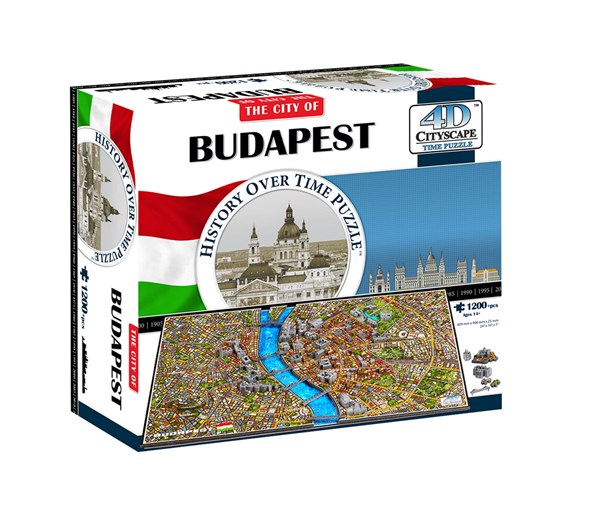 4D Cityscape (40088) - "4D Budapest" - 1200 pezzi