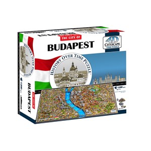 4D Cityscape (40088) - "4D Budapest" - 1200 pezzi