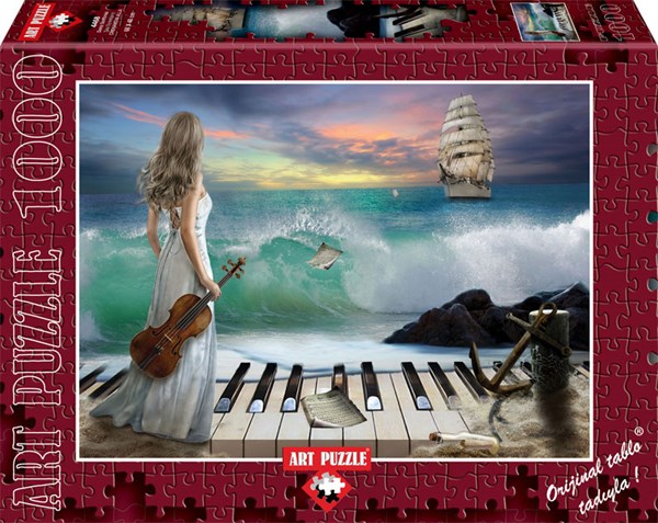 Art Puzzle (4468) - "Sea Symphony" - 1000 pezzi
