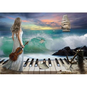 Art Puzzle (4468) - "Sea Symphony" - 1000 pezzi