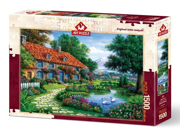 Art Puzzle (4551) - "The Garden" - 1500 pezzi