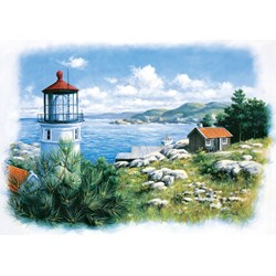 Art Puzzle (5076) - "Lantern on the Shore" - 500 pezzi