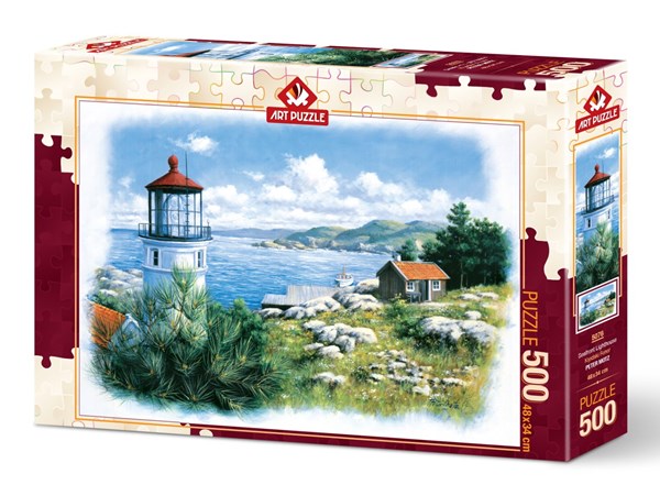 Art Puzzle (5076) - "Lantern on the Shore" - 500 pezzi