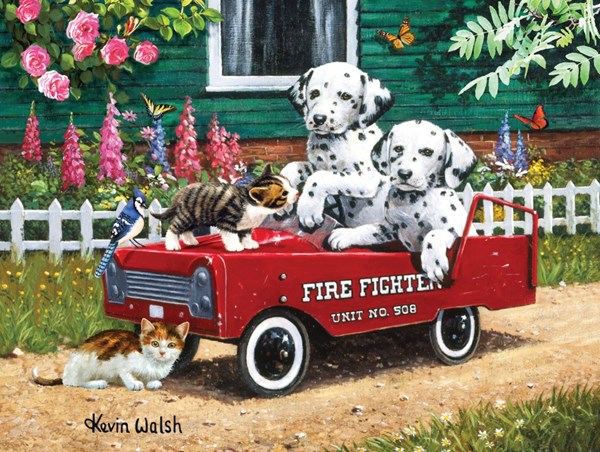 SunsOut (13321) - Kevin Walsh: "Fireman Friends" - 300 pezzi