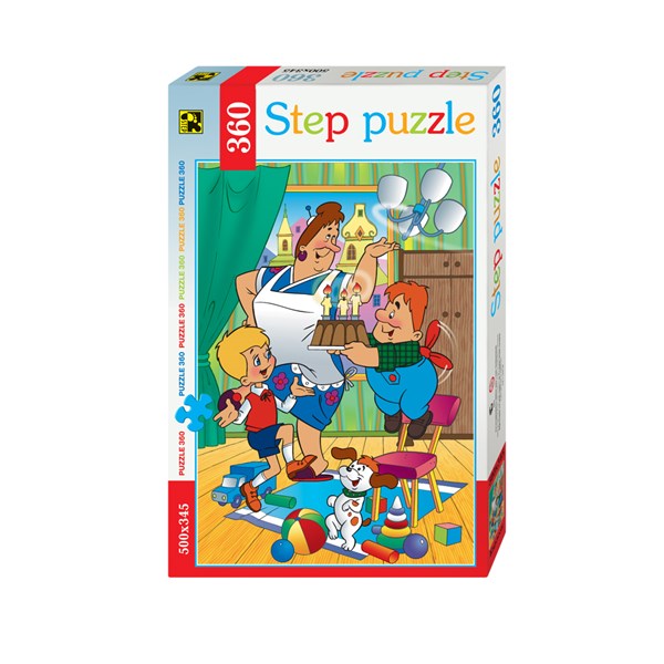 Step Puzzle (73005) - "Karlsson-on-the-Roof" - 360 pezzi