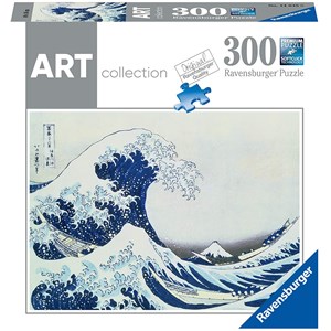Ravensburger (14845) - Hokusai: "The Great Wave" - 300 pezzi