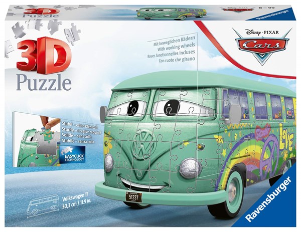Ravensburger (11185) - "Cars" - 162 pezzi