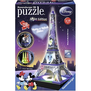 Ravensburger (12520) - "Disney Eiffel Tower" - 216 pezzi