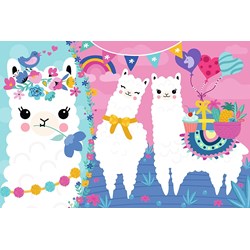 Trefl (16363) - "Happy Llamas" - 100 pezzi