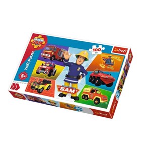 Trefl (16354) - "Fireman Sam" - 100 pezzi