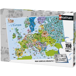 Nathan (86835) - "Europe" - 150 pezzi
