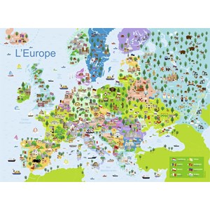 Nathan (86835) - "Europe" - 150 pezzi