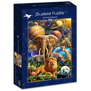 Bluebird Puzzle (70012) - Adrian Chesterman: "Universal Beauty" - 1000 pezzi