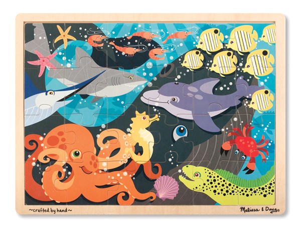 Melissa and Doug (9072) - "Under the Sea" - 24 pezzi