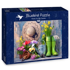 Bluebird Puzzle (70031) - Alexander Raths: "Ready for the Garden" - 2000 pezzi
