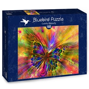 Bluebird Puzzle (70050) - "Colorful Butterfly" - 1500 pezzi