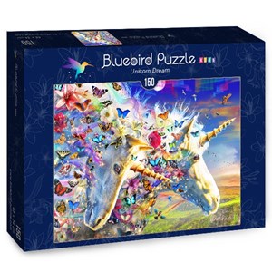 Bluebird Puzzle (70397) - Adrian Chesterman: "Unicorn Dream" - 150 pezzi