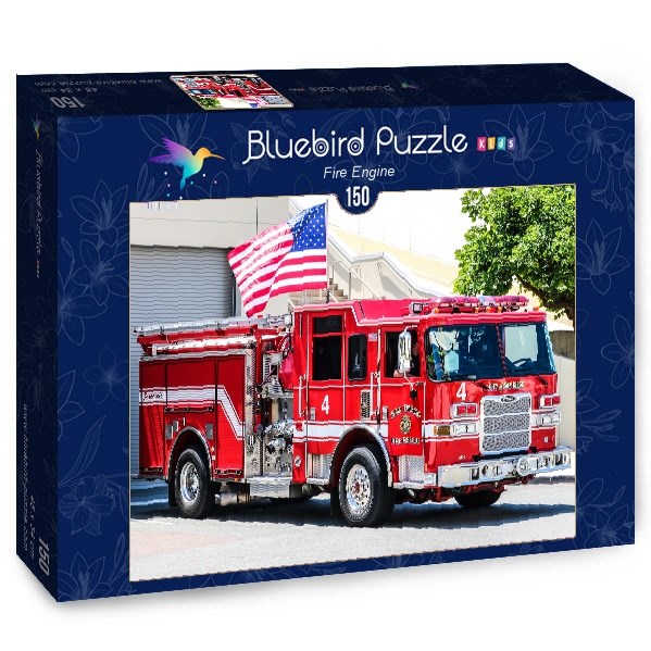Bluebird Puzzle (70402) - "Fire Engine" - 150 pezzi