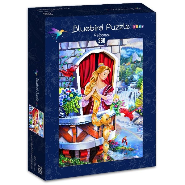 Bluebird Puzzle (70388) - Jenny Newland: "Raiponce" - 260 pezzi