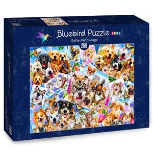 Bluebird Puzzle (70371) - "Selfie Pet Collage" - 260 pezzi
