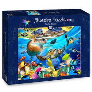 Bluebird Puzzle (70372) - Howard Robinson: "Turtle Beach" - 260 pezzi