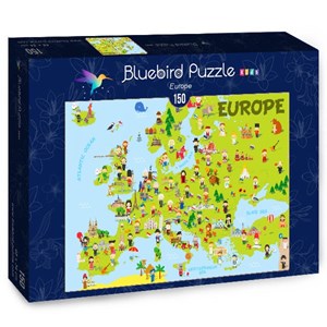 Bluebird Puzzle (70380) - "Europe" - 150 pezzi