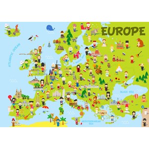 Bluebird Puzzle (70380) - "Europe" - 150 pezzi