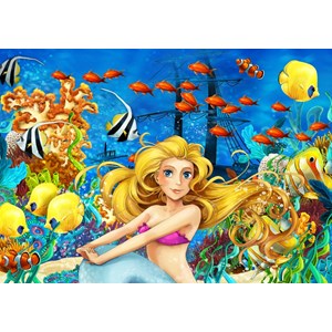Bluebird Puzzle (70347) - Maciej Es: "Mermaid" - 150 pezzi
