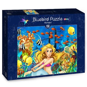 Bluebird Puzzle (70347) - Maciej Es: "Mermaid" - 150 pezzi