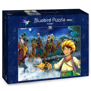 Bluebird Puzzle (70348) - Maciej Es: "Aladdin" - 100 pezzi