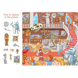 Bluebird Puzzle (70352) - Lyudmyla Kharlamova: "Search and Find, Natural History Museum" - 260 pezzi