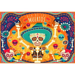Bluebird Puzzle (70356) - "Dia de los Muertos" - 260 pezzi