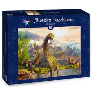 Bluebird Puzzle (70369) - "Dinosaurs" - 260 pezzi