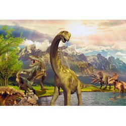 Bluebird Puzzle (70369) - "Dinosaurs" - 260 pezzi