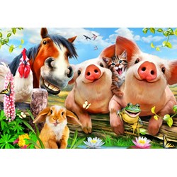 Bluebird Puzzle (70370) - Howard Robinson: "Petting Farm" - 260 pezzi