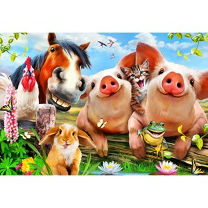 Bluebird Puzzle (70370) - Howard Robinson: "Petting Farm" - 260 pezzi