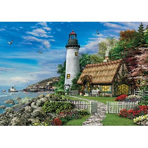 Clementoni (31673) - Dominic Davison: "Romantic Lighthouse" - 1500 pezzi