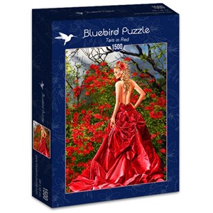 Bluebird Puzzle (70276) - Nene Thomas: "Tais in Red" - 1500 pezzi