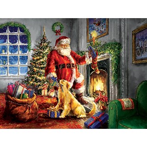 SunsOut (60620) - Marcello Conti: "Helping Santa" - 300 pezzi