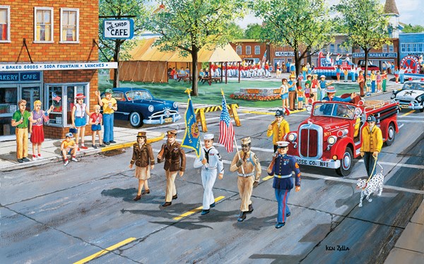 SunsOut (39519) - Ken Zylla: "Independence Day" - 300 pezzi